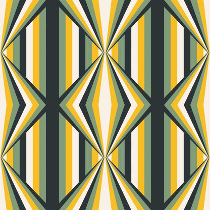 Deco Prism Wallpaper - Liberty James Studio