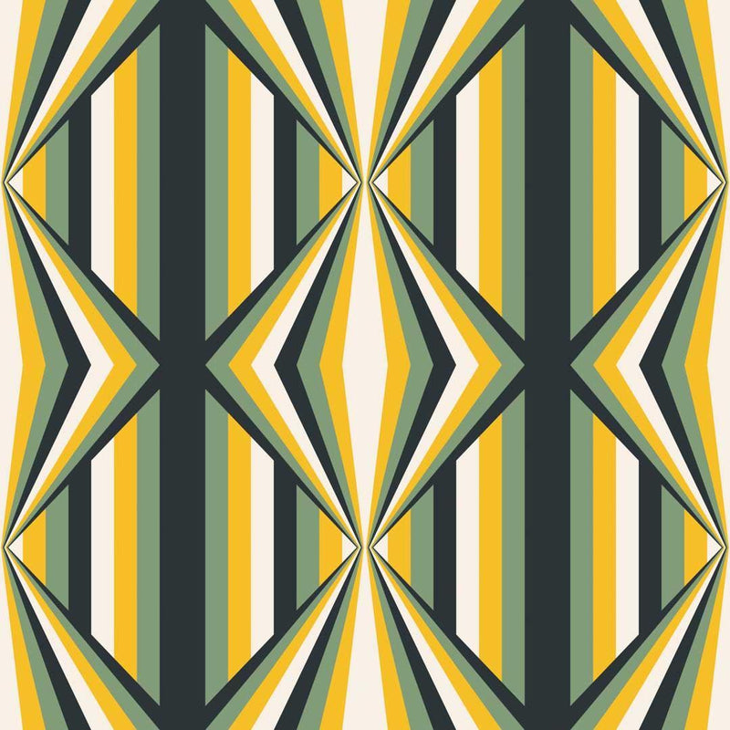Deco Prism Wallpaper - Liberty James Studio