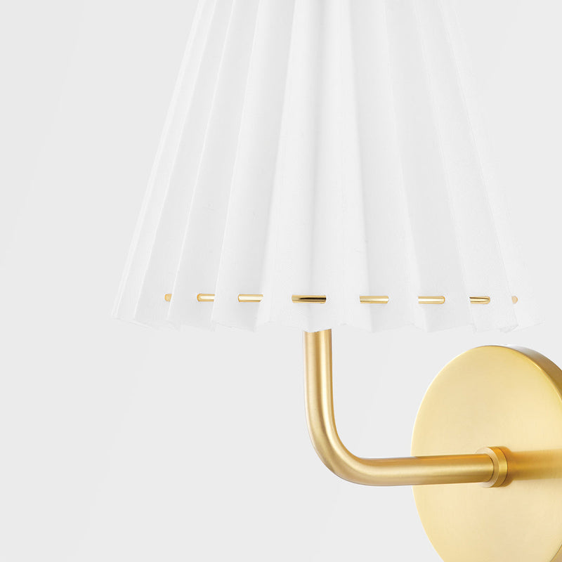 Demi Curved Wall Light - Aged Brass - Hudson Valley Lighting