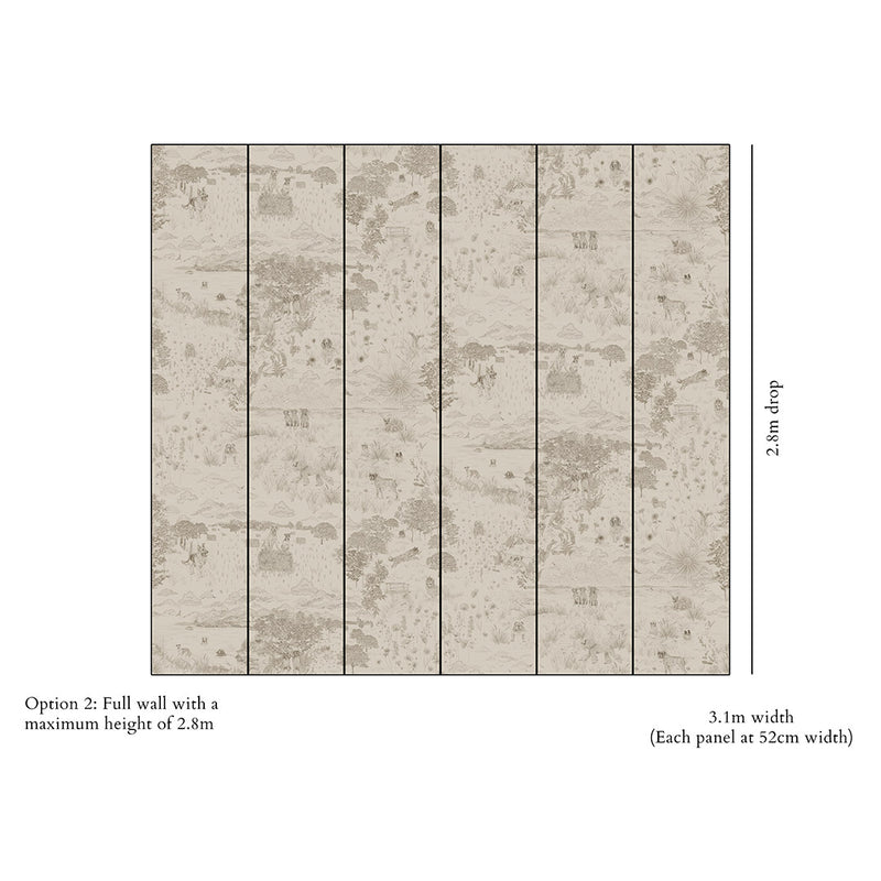 Dog Tales Wallpaper - 2.8m Drop