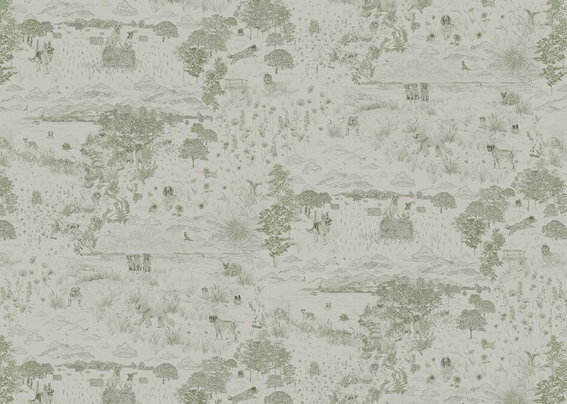 Dog Tales Wallpaper - 2.8m Drop
