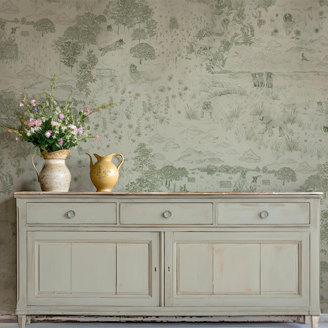 Dog Tales Wallpaper - 2.8m Drop