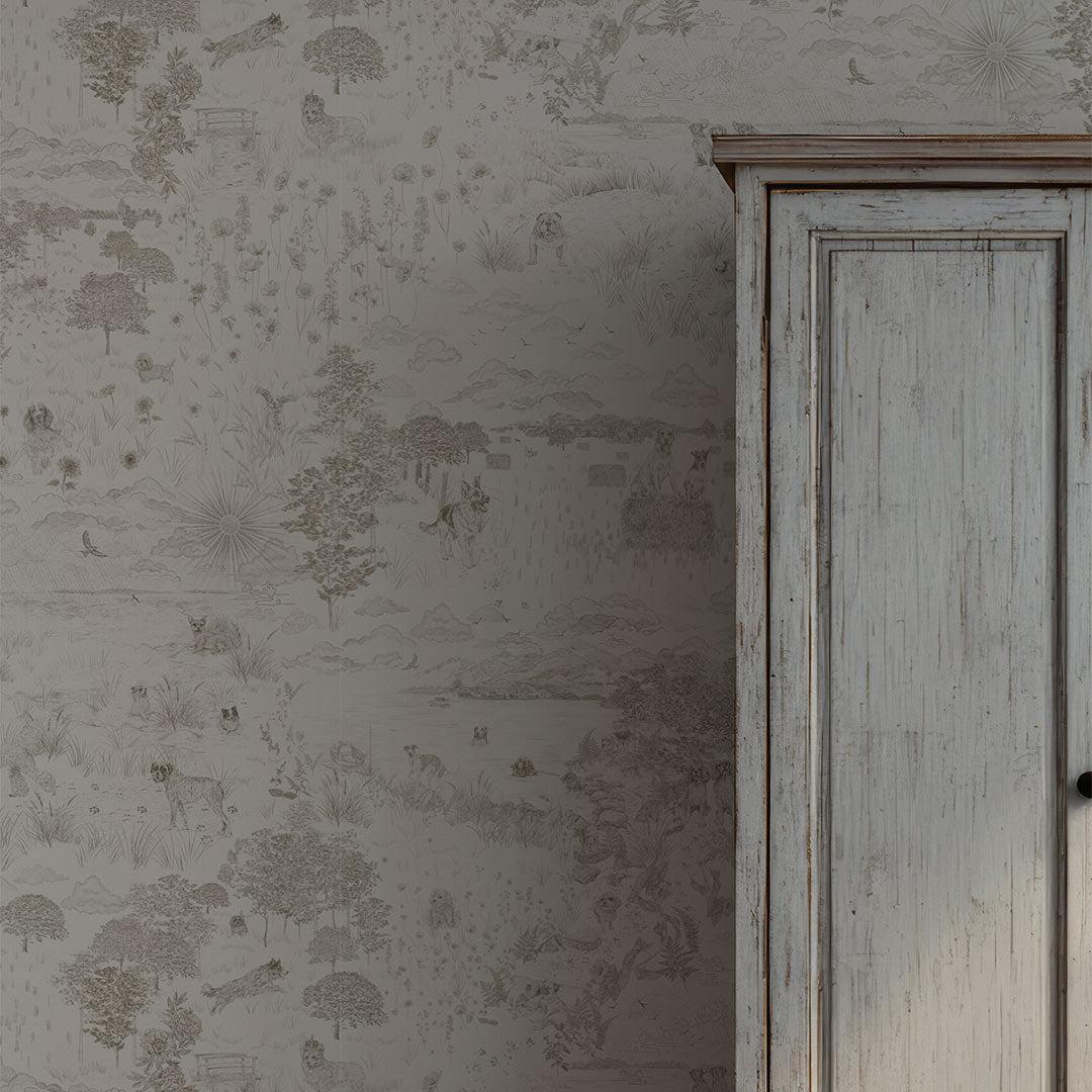 Dog Tales Wallpaper - 2.8m Drop