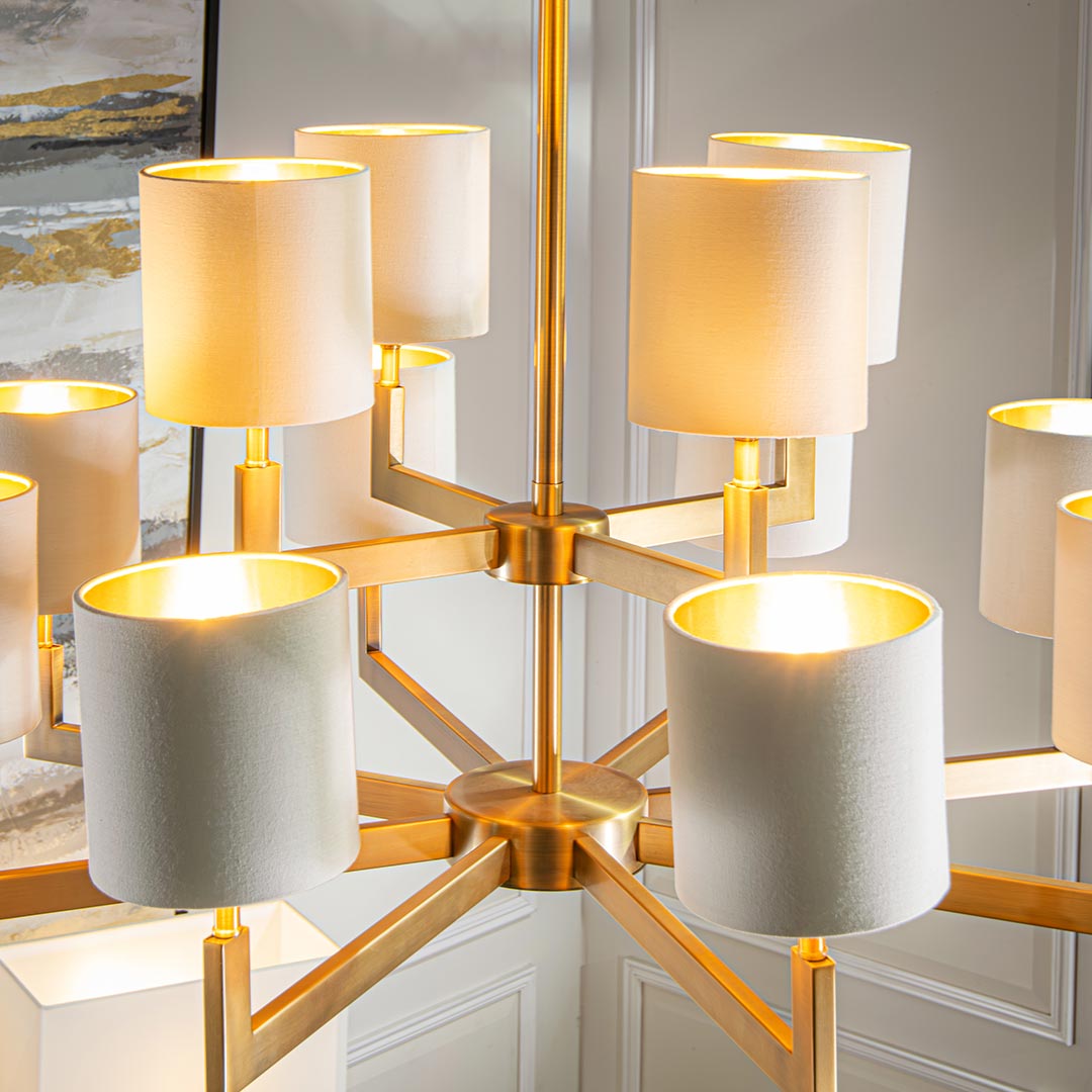 Ealga 4+8 Arm Chandelier - RV Astley