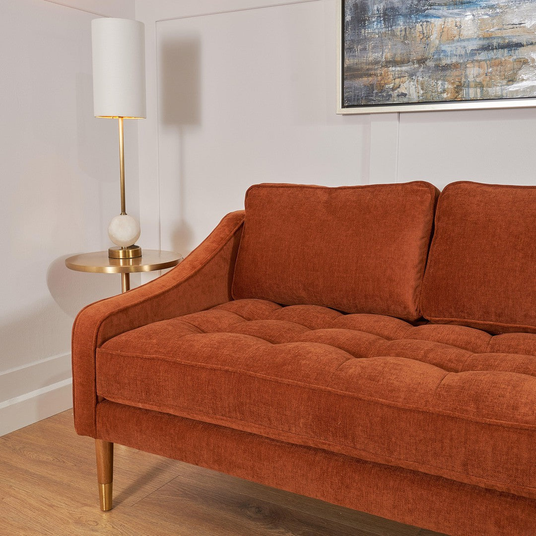 Edna Terracotta Sofa - RV Astley