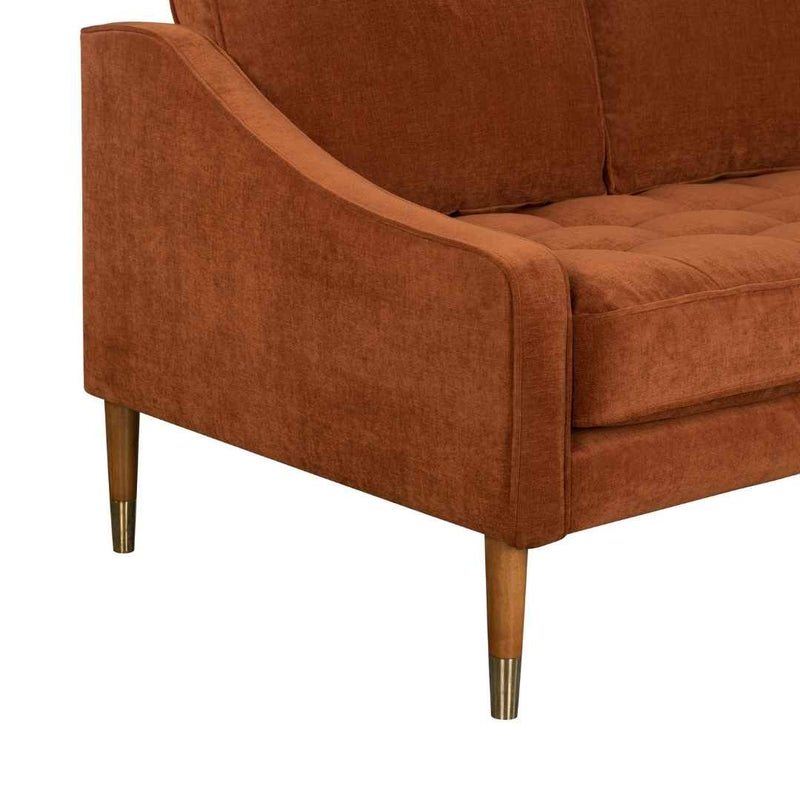 Edna Terracotta Sofa - RV Astley