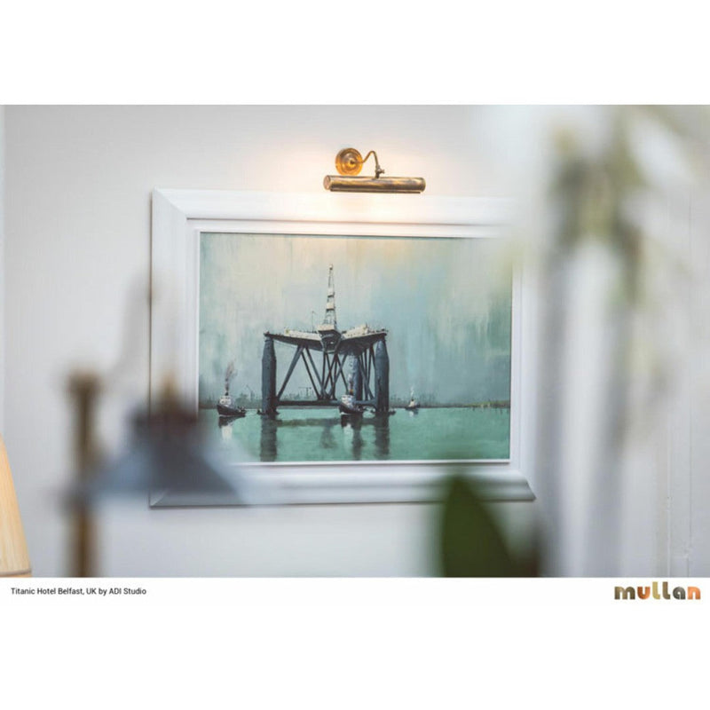 Elle Solid Brass Picture Light 35.5cm