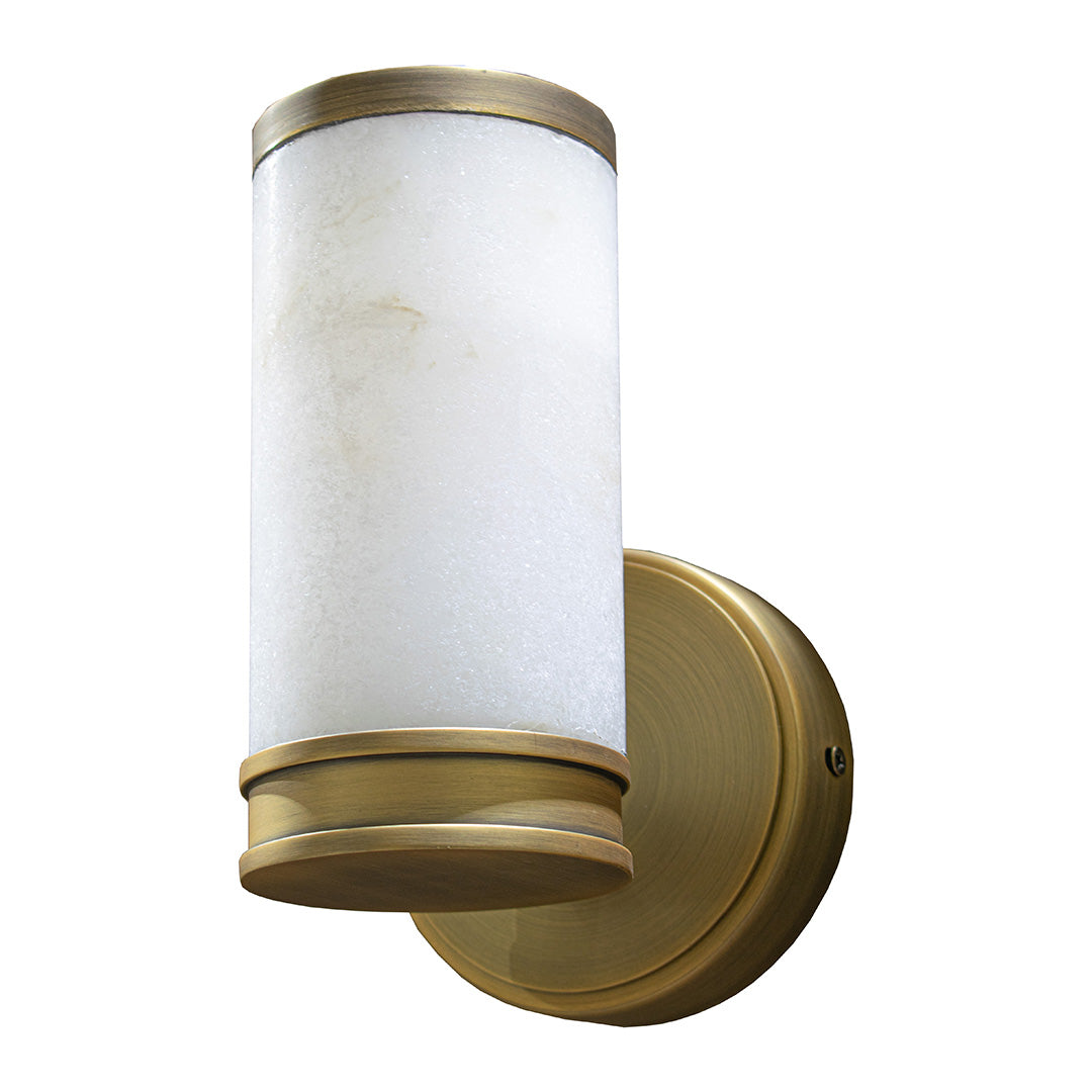 Eloise Single Alabaster Wall Lamp