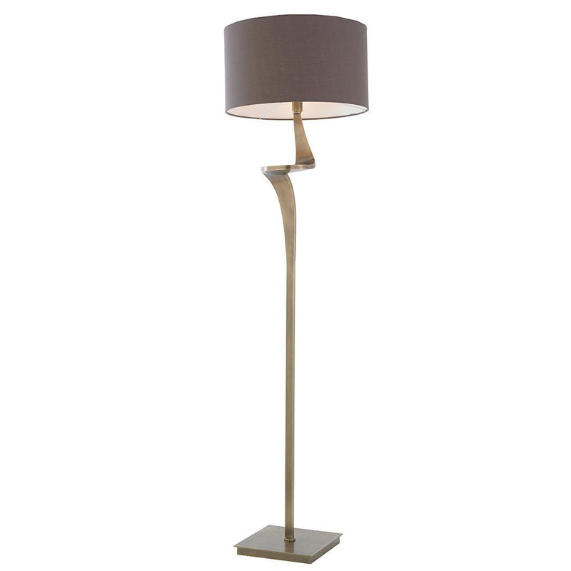 Enzo Floor Lamp - Antique Brass - RV Astley