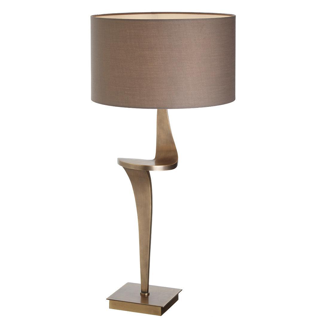 Enzo Table Lamp Antique Brass