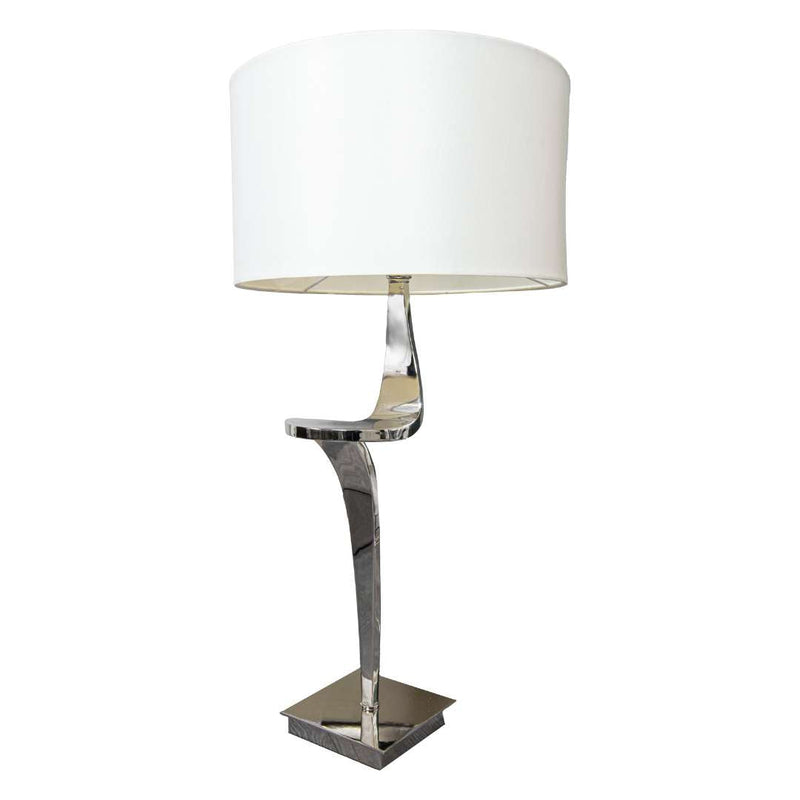 Enzo Table Lamp - Nickel - RV Astley