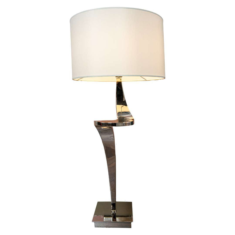 Enzo Table Lamp - Nickel - RV Astley