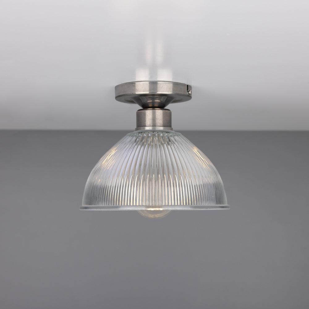 Erbil Prismatic Flush Mount Ceiling Light - Mullan Lighting