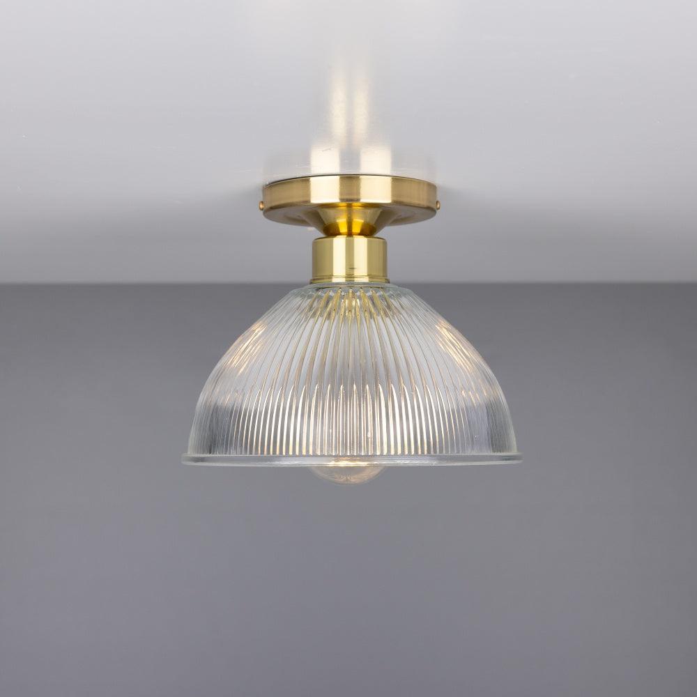 Erbil Prismatic Flush Mount Ceiling Light - Mullan Lighting