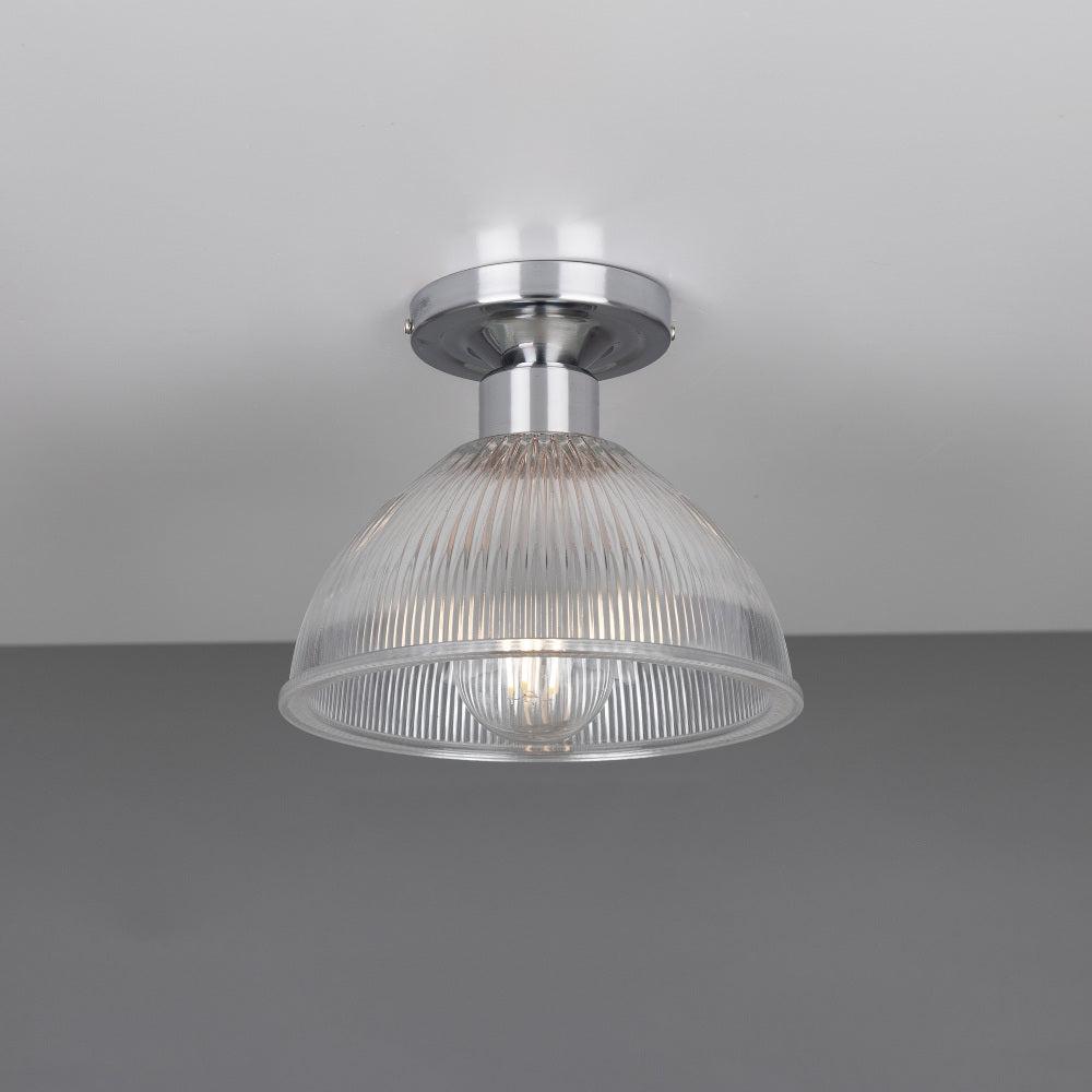 Erbil Prismatic Flush Mount Ceiling Light - Mullan Lighting