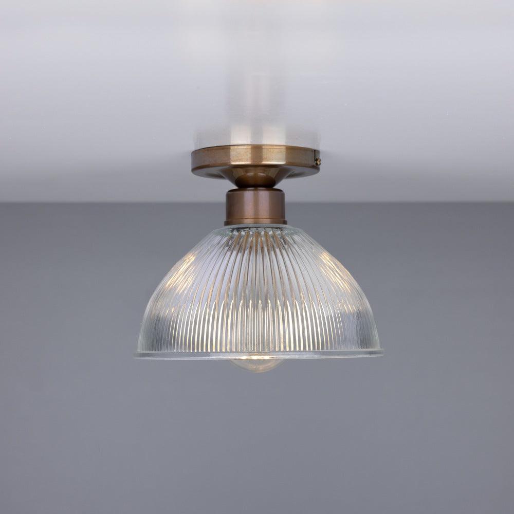 Erbil Prismatic Flush Mount Ceiling Light - Mullan Lighting