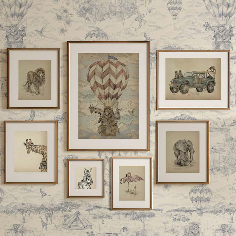 Esther and Niko the Elephants - Fine Art Print - Victoria Sanders