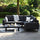 Ethos Corner Sofa Group - Charcoal