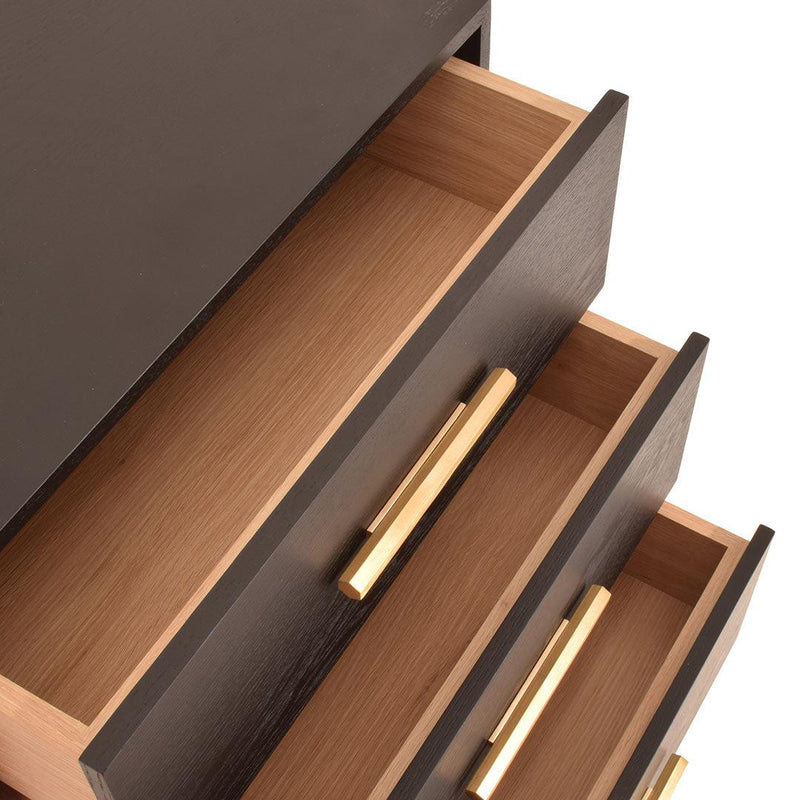 Evan 3 Drawer Side Table - RV Astley