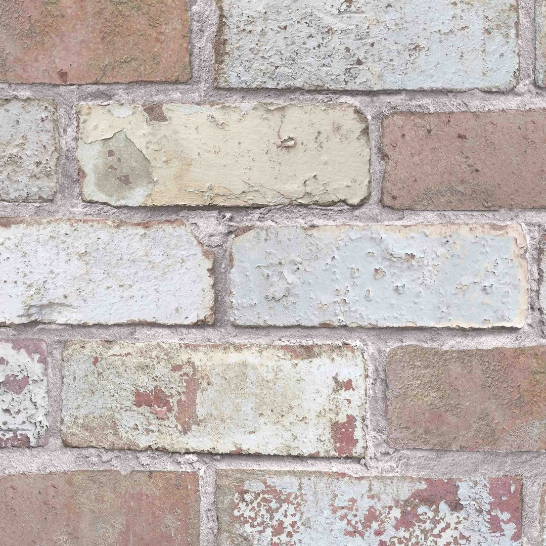Curated visual reference: Picture Idea: Exposed Real Brick Effect Wallpaper King Street
