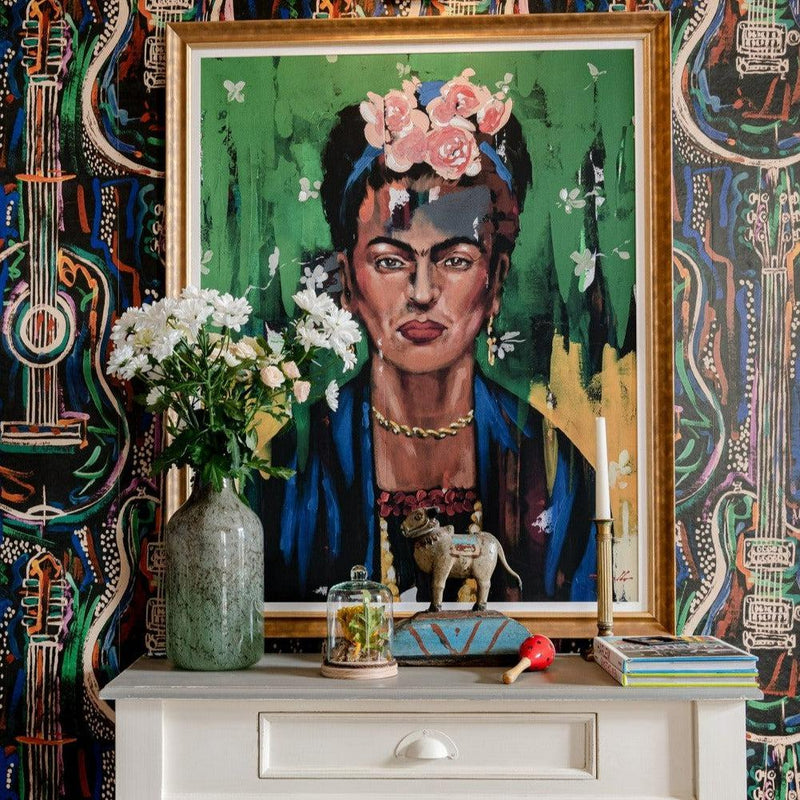 FRIDA Framed Art by Amirou Diallo - Mind The Gap