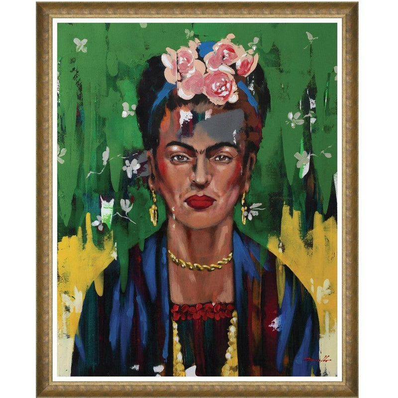 FRIDA Framed Art by Amirou Diallo - Mind The Gap