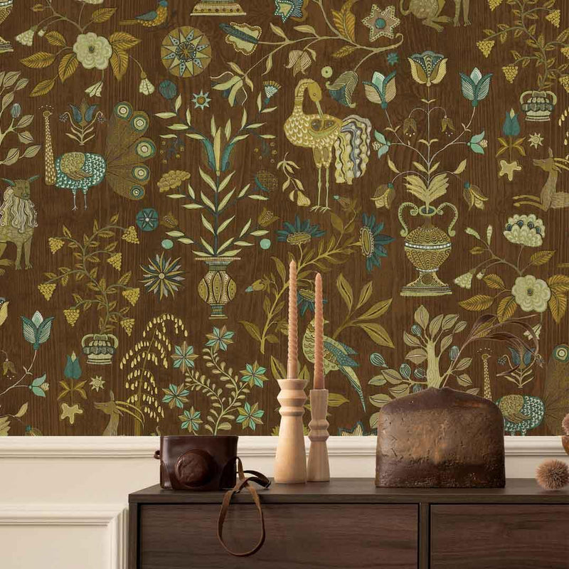 Fable Garden Wallpaper - Alma Collection - Josephine Munsey