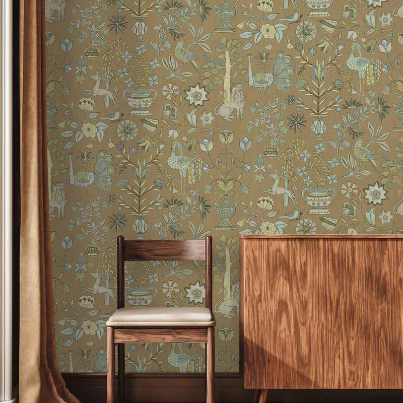 Fable Garden Wallpaper - Alma Collection - Josephine Munsey