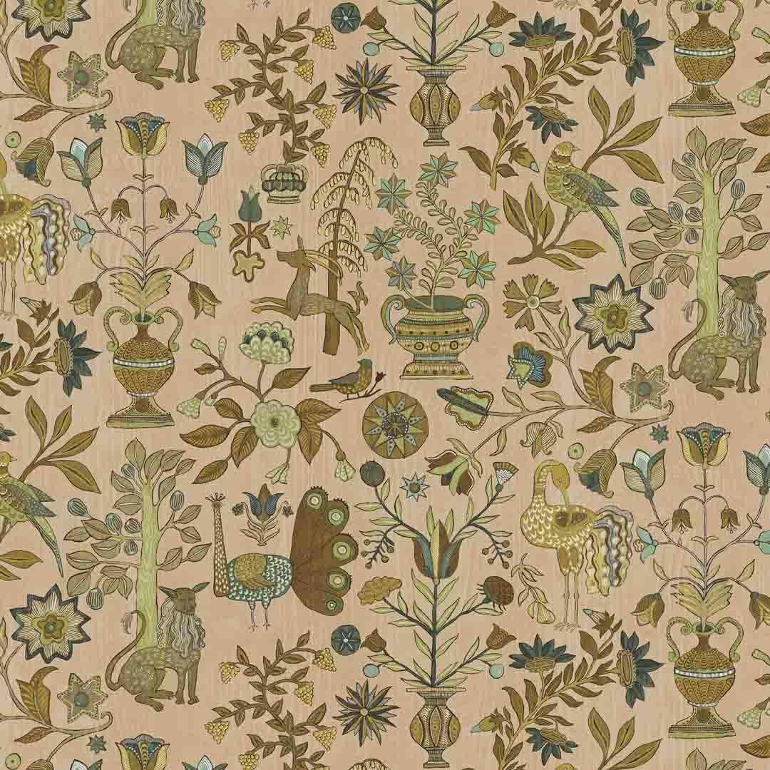 Fable Garden Wallpaper - Alma Collection - Josephine Munsey