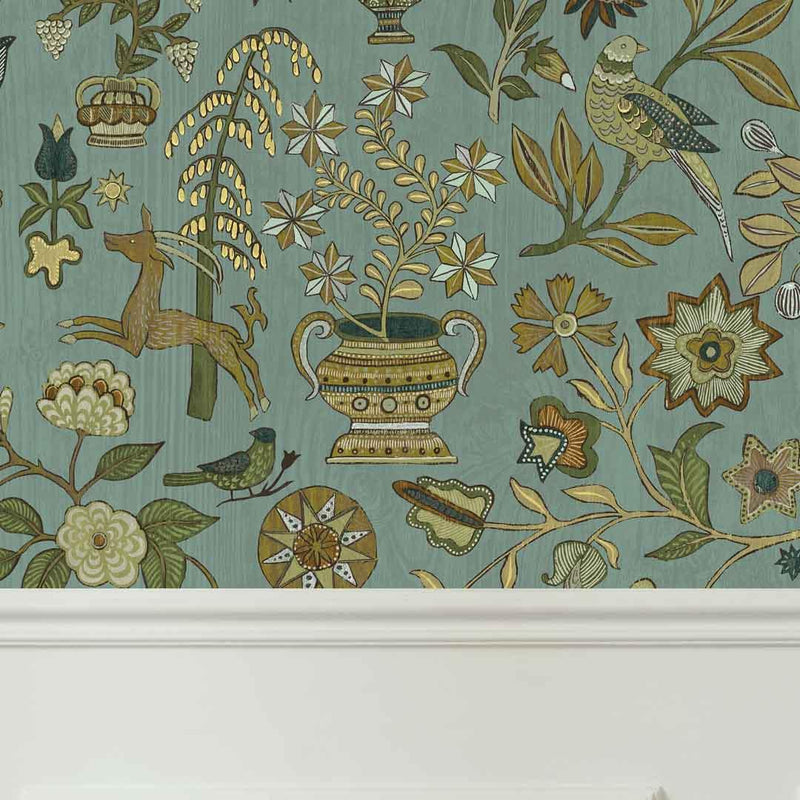 Fable Garden Wallpaper - Alma Collection - Josephine Munsey