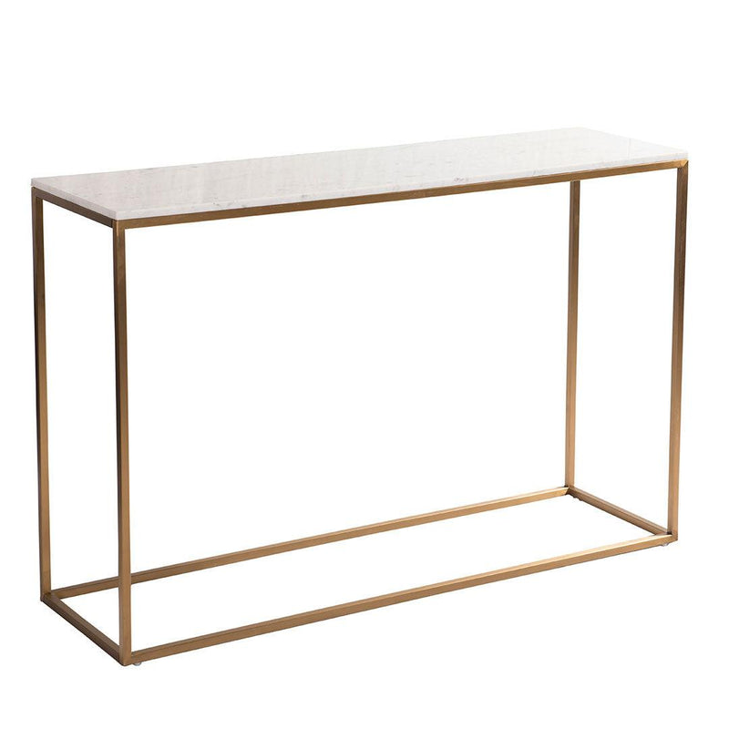 Faceby Marble Console Table - RV Astley