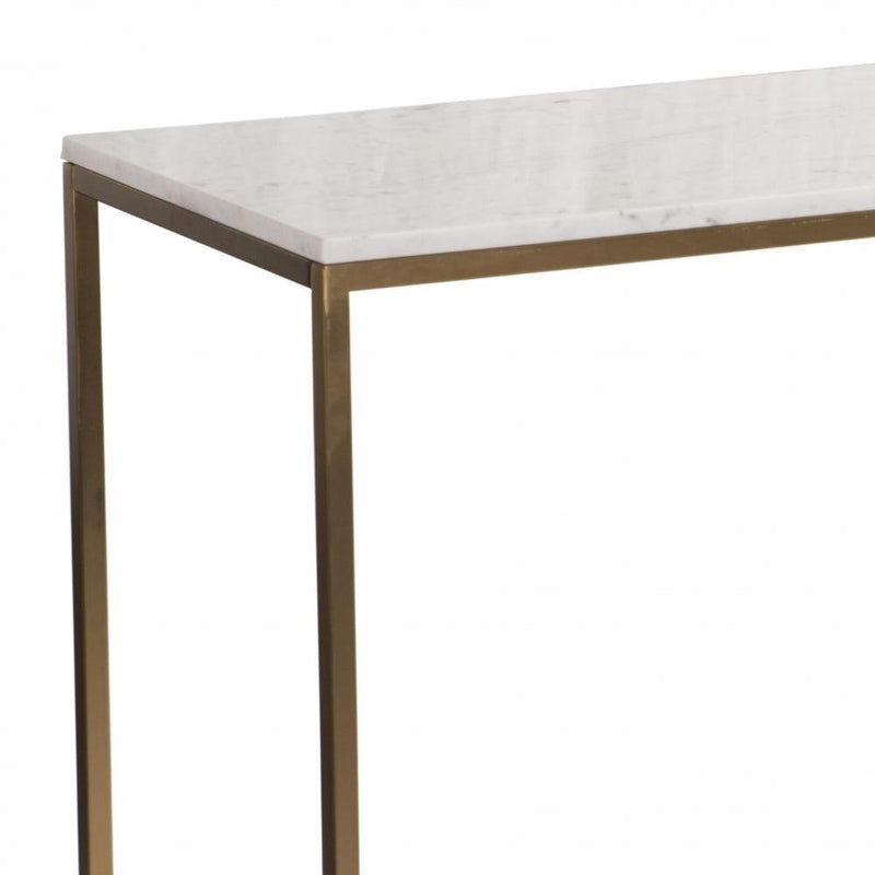 Faceby Marble Console Table - RV Astley