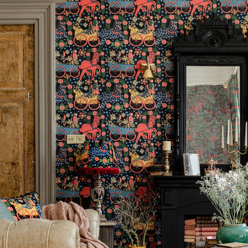 Fasnacht Wallpaper - Set of 3 Rolls - Mind The Gap