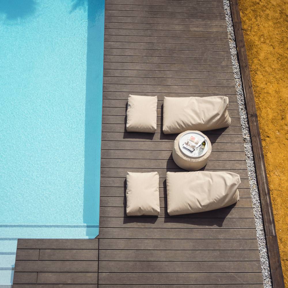 Felix Lounger Beanbag - Taupe - TRIMM Copenhagen