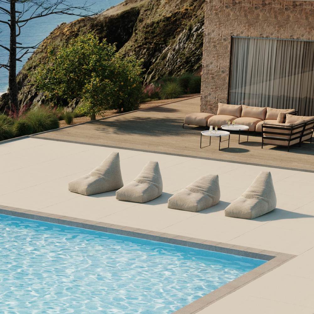 Felix Lounger Beanbag - Taupe - TRIMM Copenhagen