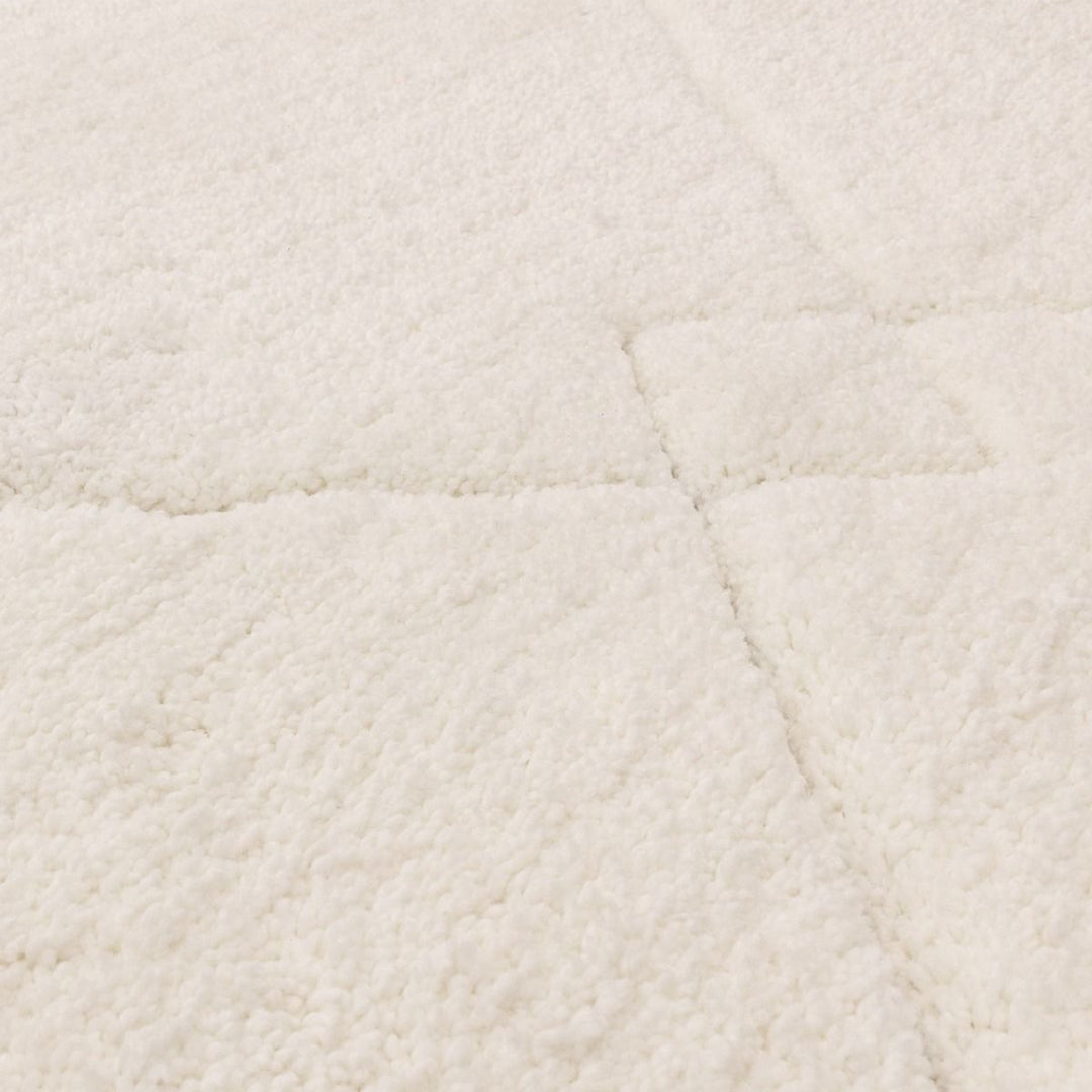 Fes Moroccan Shaggy Cream Rug