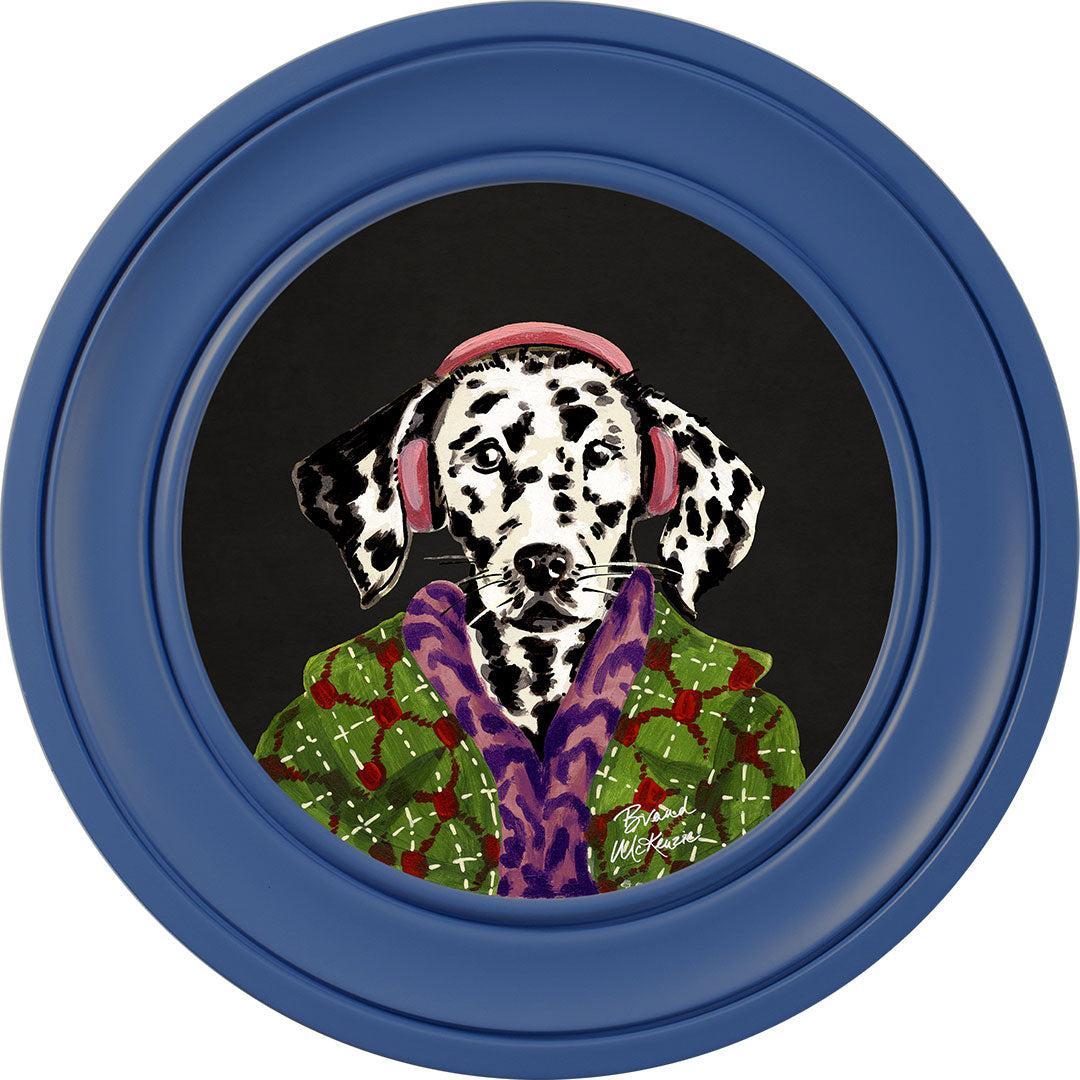 Fine China - Dylan on Charcoal Black - Brand McKenzie Framed Art Prints