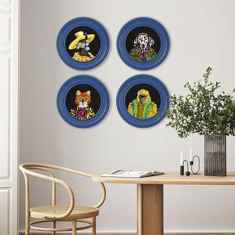 Fine China - Todd on Charcoal Black - Brand McKenzie Framed Art Prints