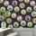 Fine China Wallpaper - Charcoal - Brand Mckenzie