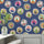 Fine China Wallpaper - Royal Blue - Brand Mckenzie