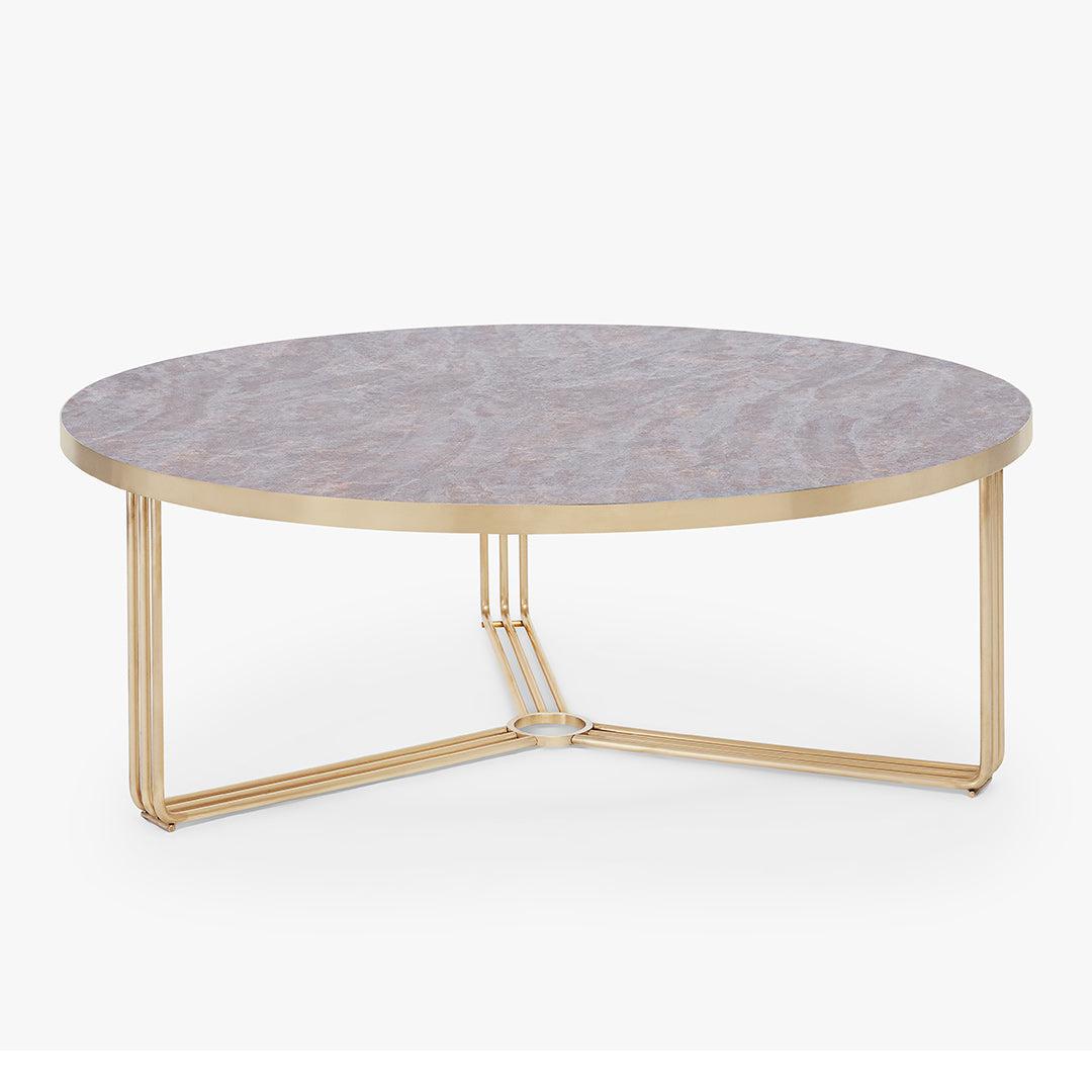Finn Brass Coffee Table - Gillmore Space