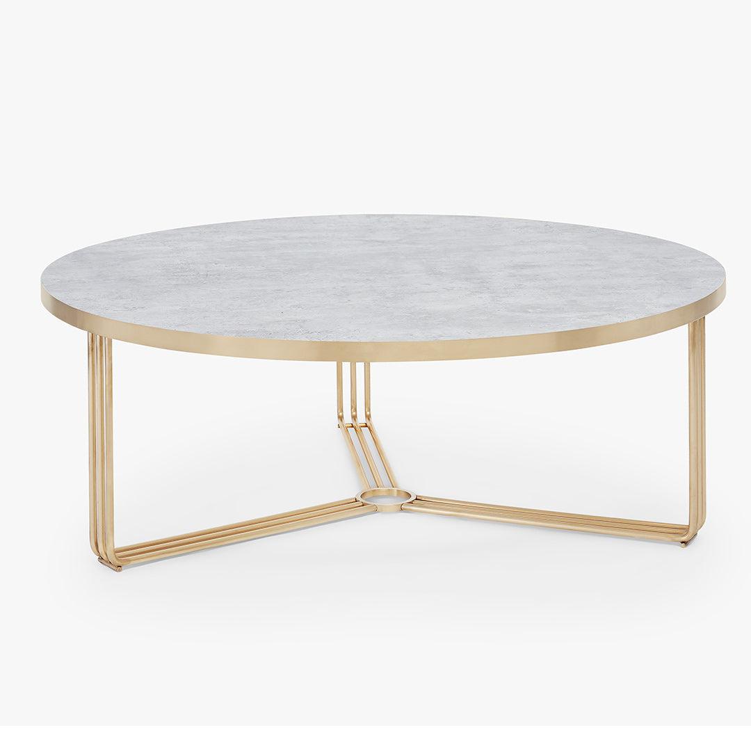Finn Brass Coffee Table - Gillmore Space