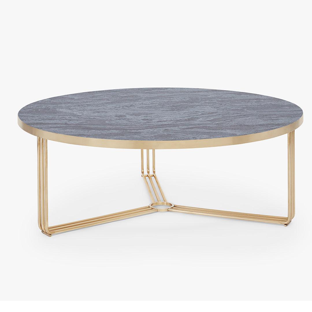 Finn Brass Coffee Table - Gillmore Space