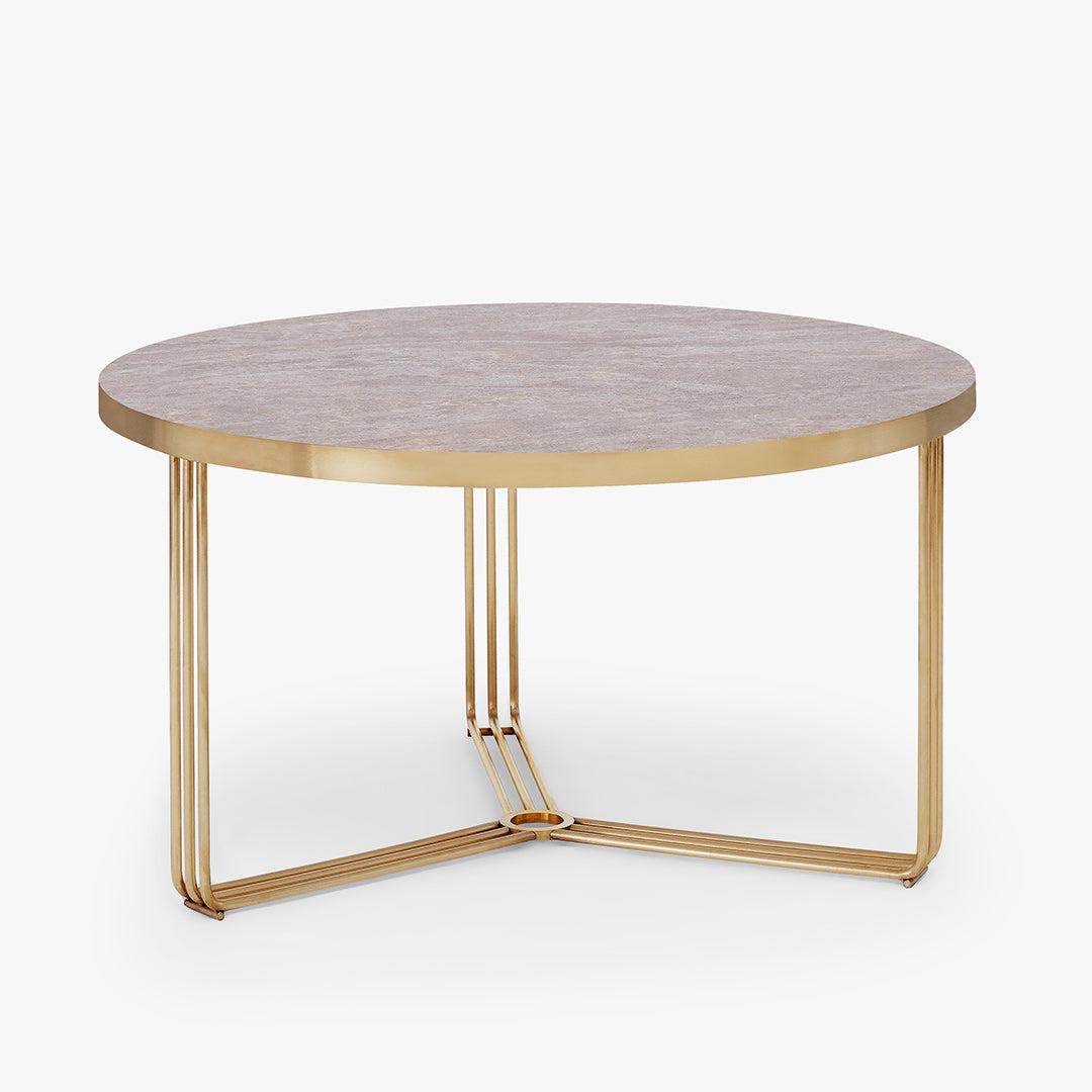 Finn Brass Coffee Table - Gillmore Space
