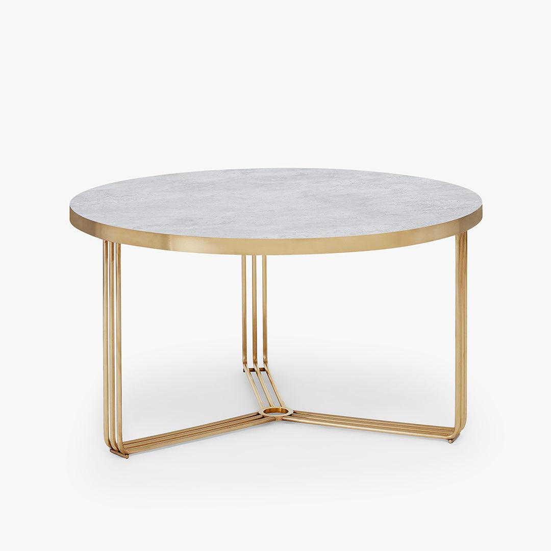 Finn Brass Coffee Table - Gillmore Space