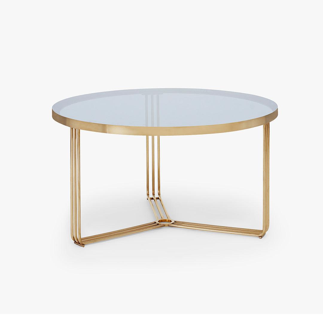 Finn Brass Coffee Table - Gillmore Space