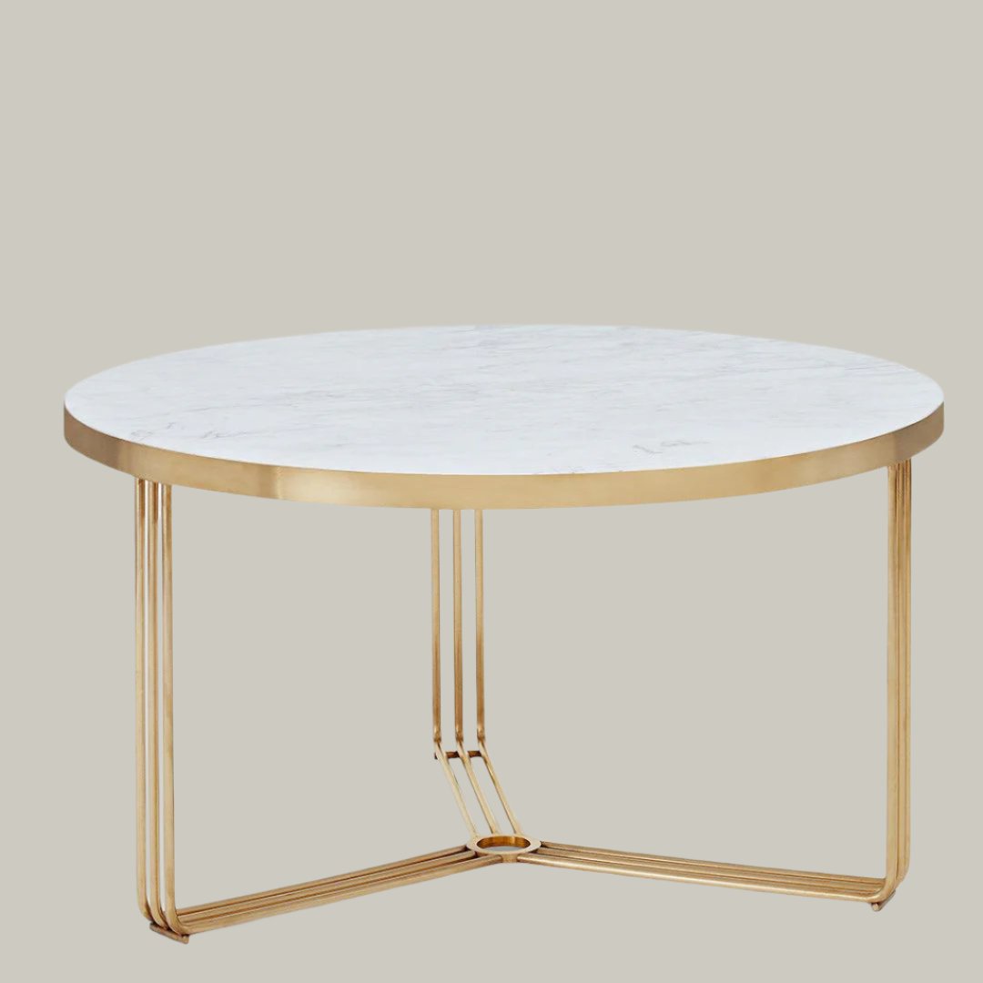Finn Brass Coffee Table - Gillmore Space