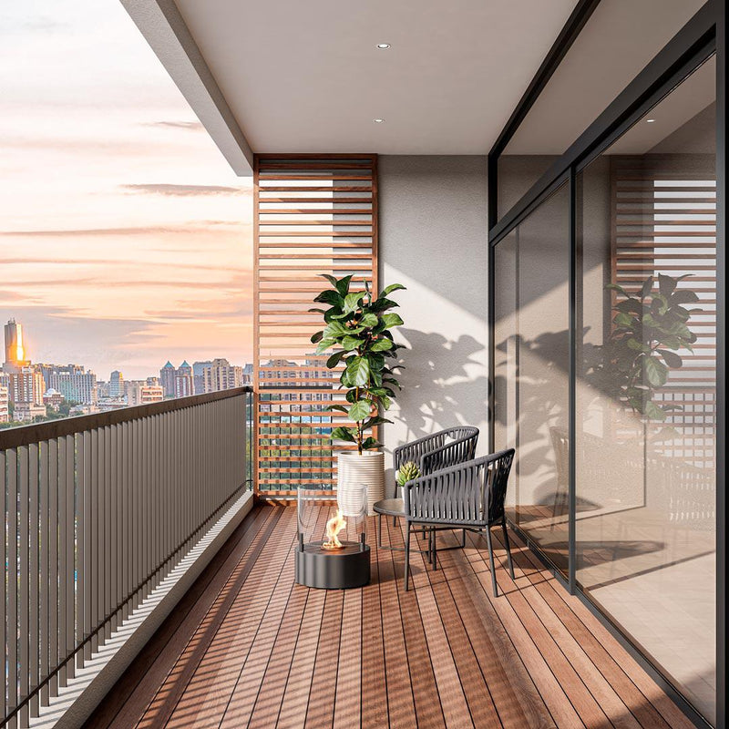 Fire T-Lite 8 Bioethanol Fire - EcoSmart Fire