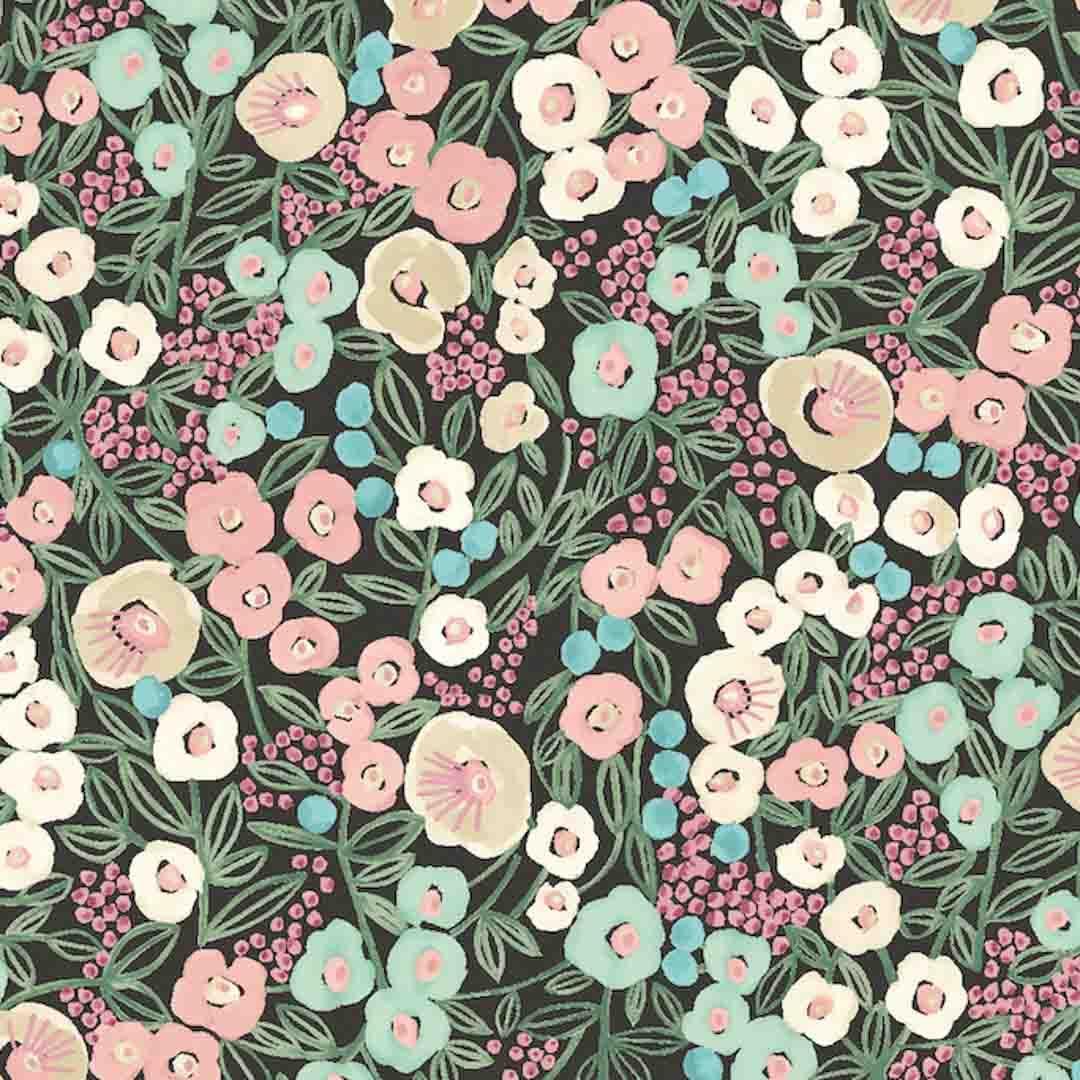 Flora Ditsy Wallpaper - Glasshouse Collection - Ohpopsi