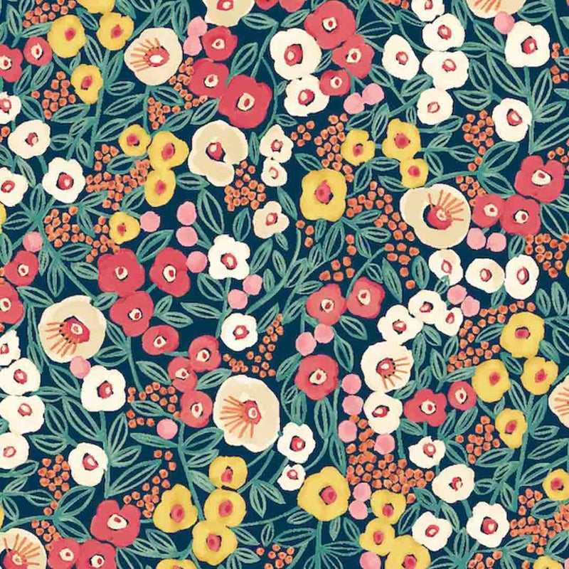 Flora Ditsy Wallpaper - Glasshouse Collection - Ohpopsi